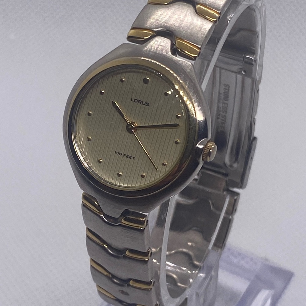 Lorus Women's Silver and Gold Watch